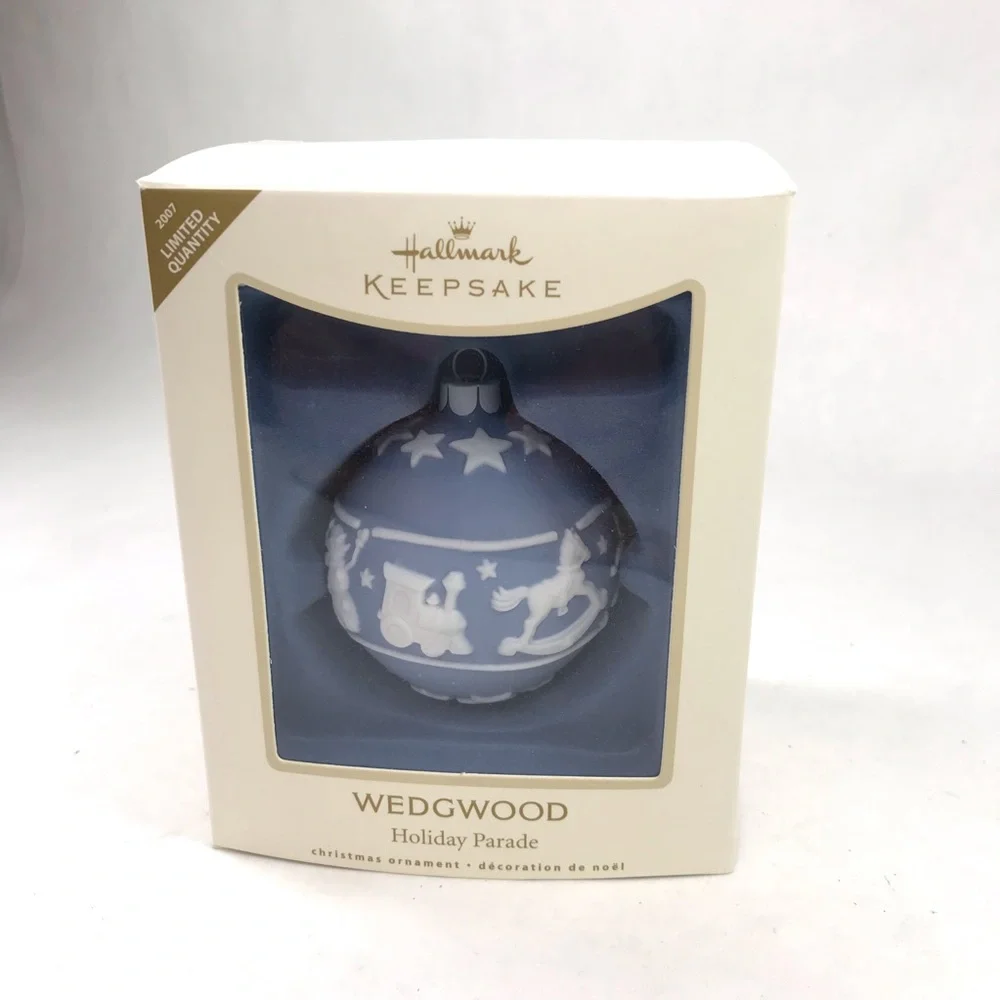 Hallmark WEDGWOOD Holiday Parade Ornament 2007 Limited Quantity